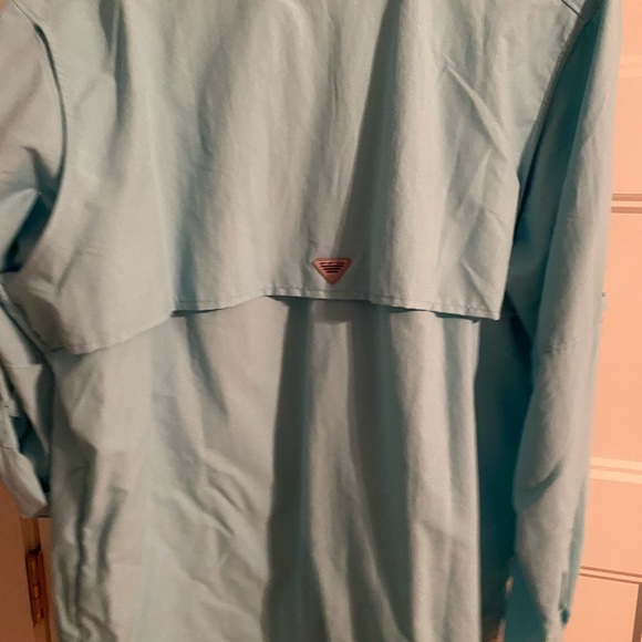 New Columbia shirt large teal - Picture 3 of 5